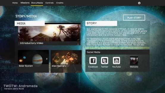 The War of the Worlds: Andromeda — Screenshots