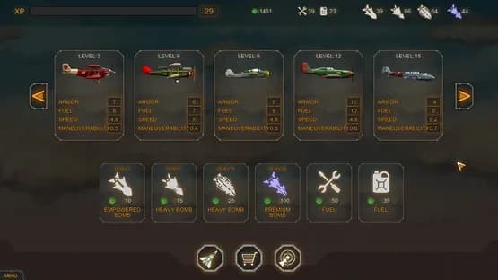 Aircraft Evolution — Screenshots