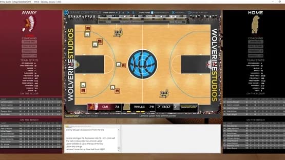 Draft Day Sports: College Basketball 2018 — Screenshoty
