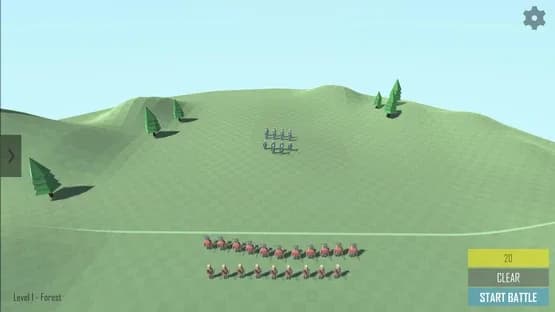 Battle Simulator — Screenshoty