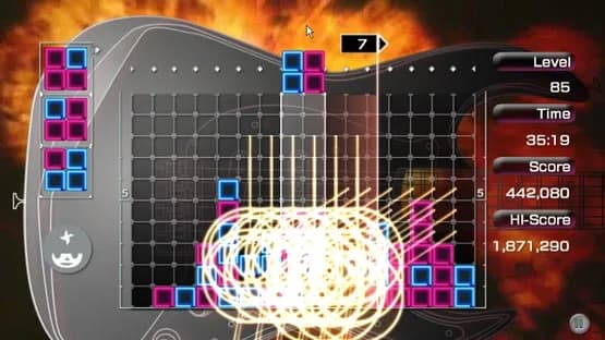 Lumines — Screenshoty