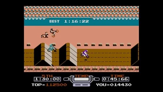 Vs. Excitebike — Screenshoty