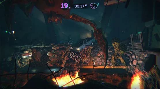 Trials of the Blood Dragon — Screenshoty
