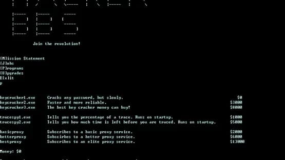 Retro Hacker — Screenshots