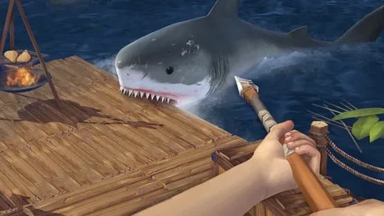 Ocean Nomad: Survival on Raft — Screenshoty