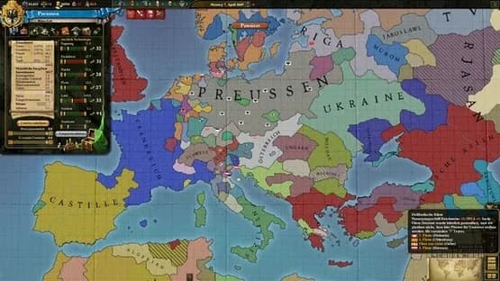 Europa Universalis III — Screenshoty