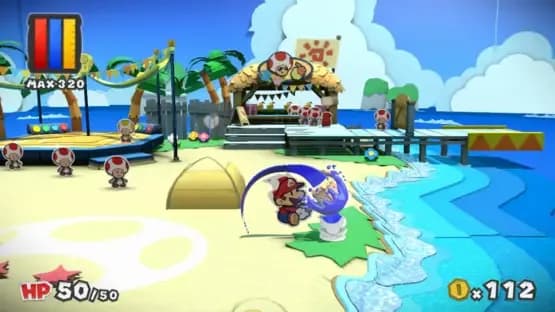 Paper Mario: Color Splash — Screenshoty