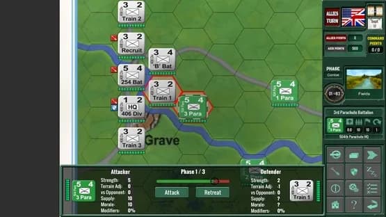 Assault on Arnhem — Screenshoty