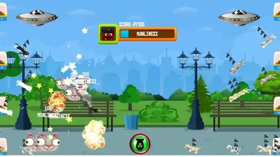 Kicking Kittens: Putin Saves the World — Screenshoty