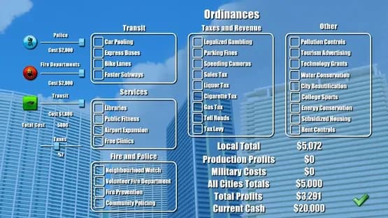 Megacity Builder — Screenshots