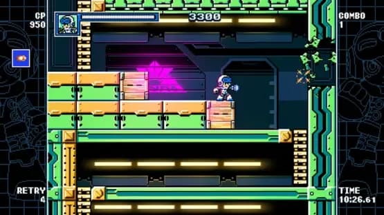 Mighty Gunvolt Burst — Screenshoty