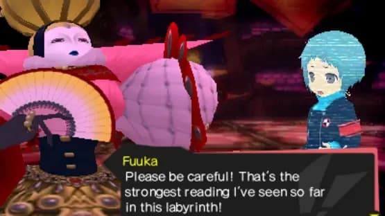 Persona Q: Shadow of the Labyrinth — Screenshoty