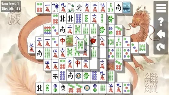Mahjong Solitaire — Screenshoty