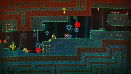 PixelJunk Nom Nom Galaxy — Screenshoty