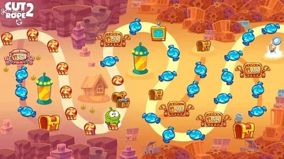 Cut the Rope 2 — Screenshoty
