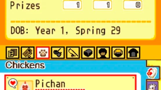 Harvest Moon DS: Island of Happiness — Screenshoty