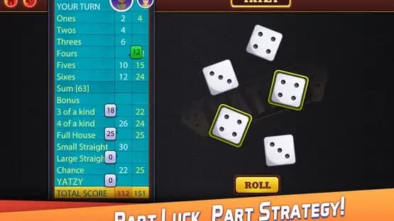 Yatzy: Classic Dice Game — Screenshoty