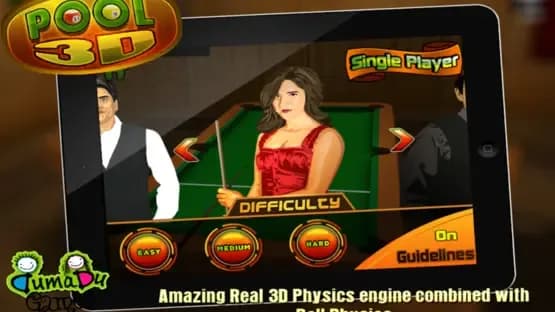 Pool 3D — Screenshoty