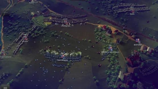 Ultimate General: Gettysburg — Screenshoty