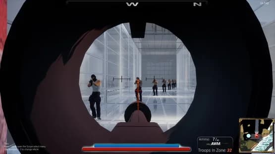 Battle Royale Bootcamp — Screenshoty