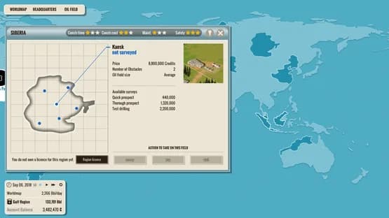 Oil Enterprise — Screenshots