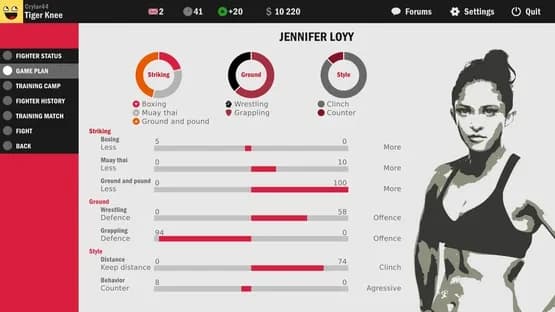 Ultimate Fight Manager 2016 — Screenshots