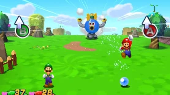 Mario & Luigi: Dream Team — Screenshoty