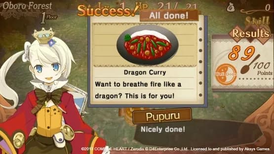 Sorcery Saga: Curse of the Great Curry God — Screenshoty