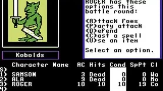 Tales of the Unknown: Volume I - The Bard's Tale — Screenshoty
