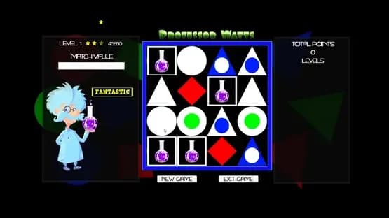 Professor Watts: Memory Match — Screenshoty