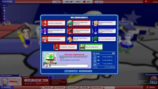 The Political Machine 2016 — Screenshoty