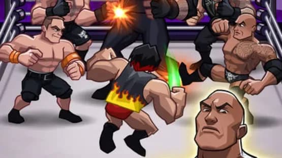 WWE Tap Mania — Screenshoty