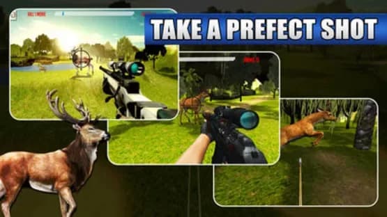 3D Deer Sniper Hunting Game 2017 — Screenshoty