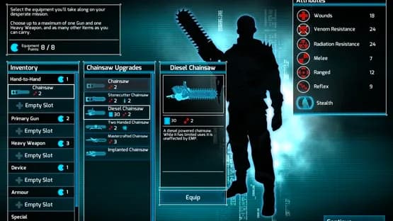Chainsaw Warrior: Lords of the Night — Screenshots