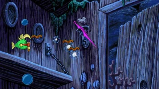 Freddi Fish and Luther's Water Worries — Screenshoty