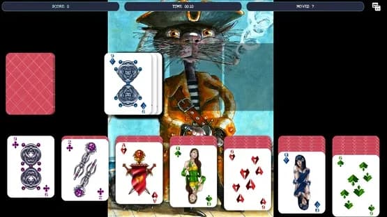 Solitaire - Cat Pirate Portrait — Screenshots