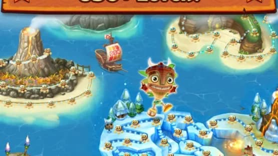 Tiki Solitaire TriPeaks — Screenshoty