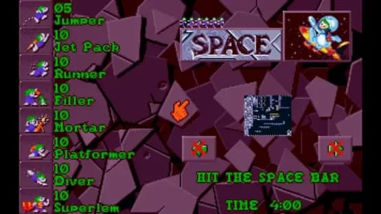 Lemmings 2: The Tribes — Screenshoty