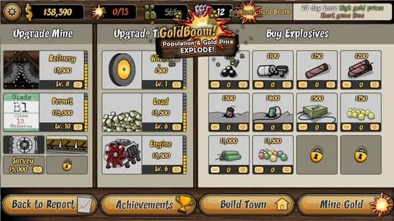 BoomTown! Deluxe — Screenshots