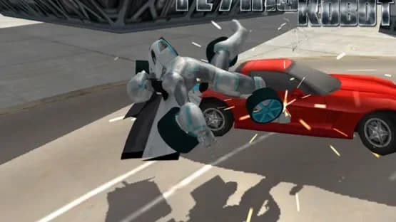 Flying Car Robot Flight Drive Simulator Game 2017 — Screenshoty