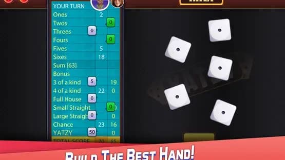Yatzy: Classic Dice Game — Screenshoty