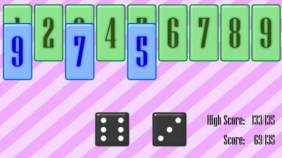 Shut the Box — Screenshoty