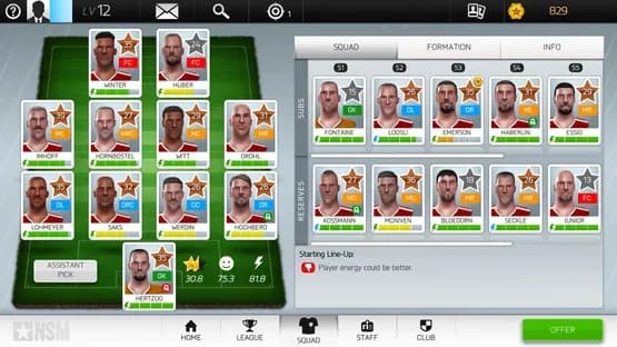 New Star Manager — Screenshots