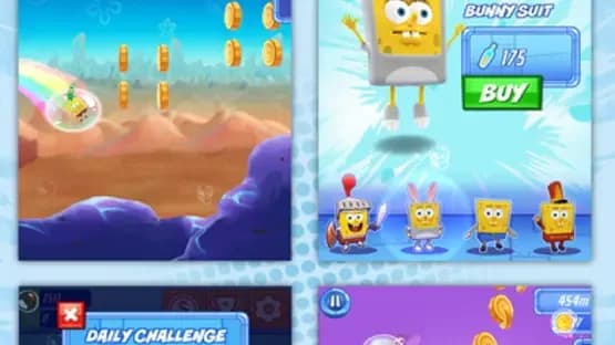SpongeBob: Sponge on the Run — Screenshoty