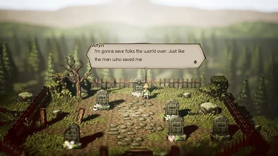 Octopath Traveler — Screenshoty
