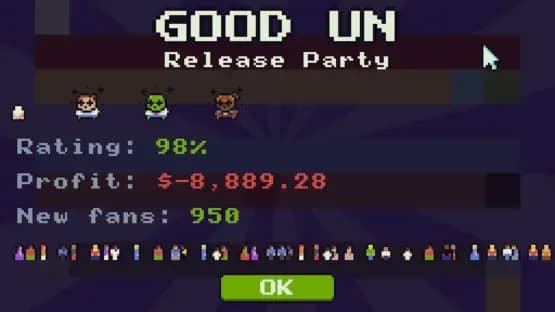 Indie Game Sim — Screenshots