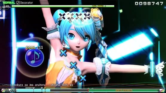 Hatsune Miku: Project Diva Future Tone — Screenshoty