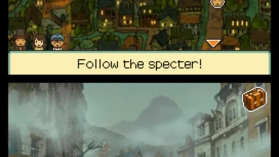 Professor Layton and the Last Specter — Screenshoty