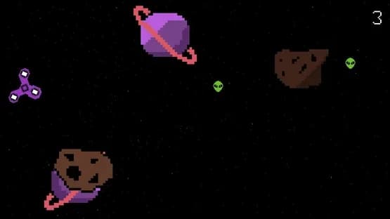 Fidget Spinner In Space — Screenshoty