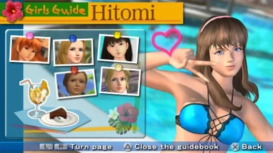 Dead or Alive Paradise — Screenshoty